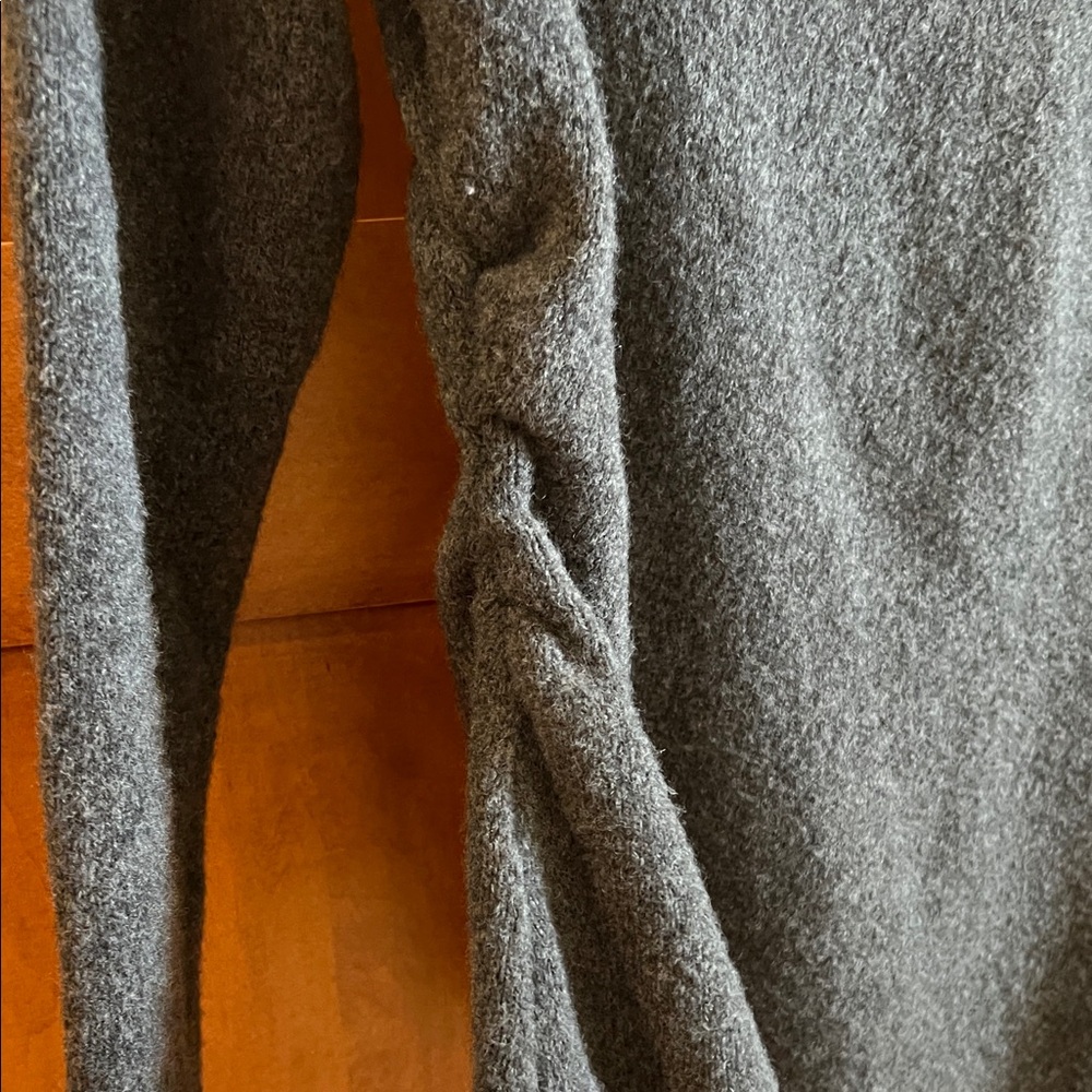 Charcoal Crewneck Women’s Sweater - Picture 4 of 7